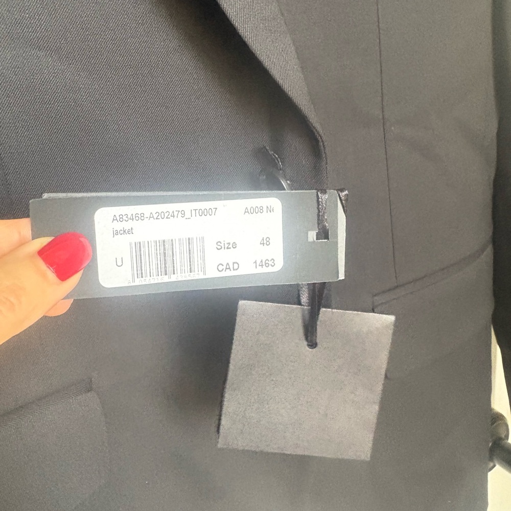 Authentic VERSACE Black Men's Blazer - Picture 7 of 7